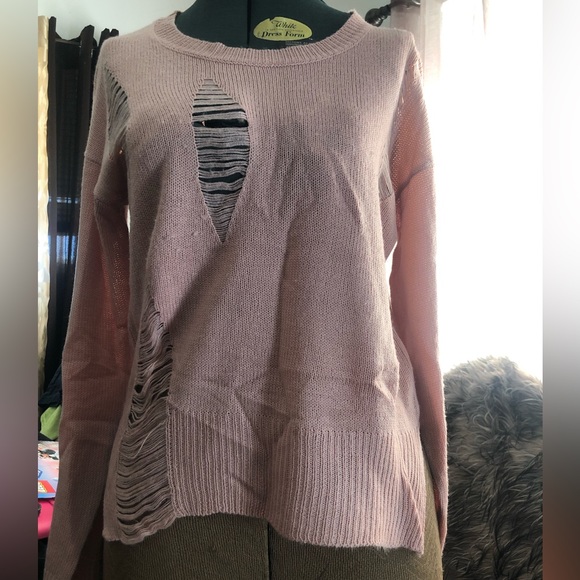 Distressed Sweater - Picture 1 of 6